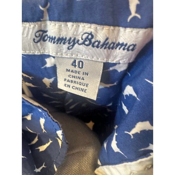 Tommy Bahama men’s linen cotton short size 40 golf casual summer front flat - Picture 4 of 5